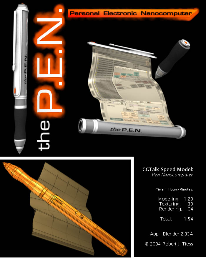 PEN Computer - By Robert J. Tiess