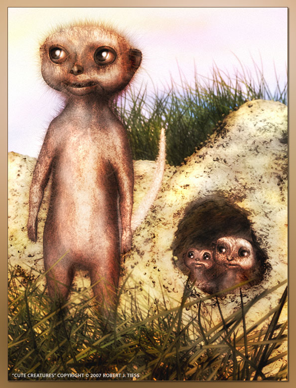 Cute Creatures - By Robert J. Tiess