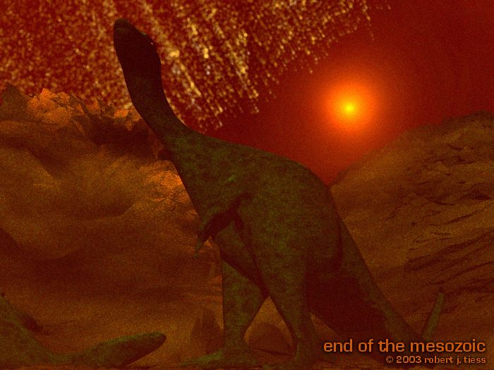 End of the Mesozoic - By Robert J. Tiess