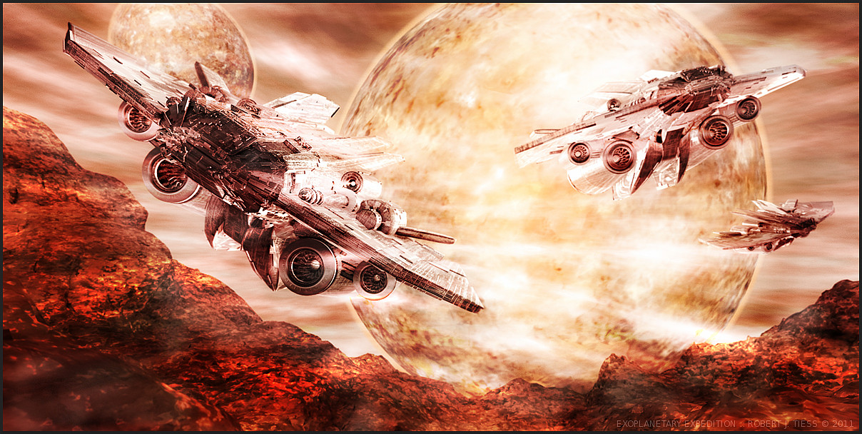 Exoplanetary Expedition - By Robert J. Tiess