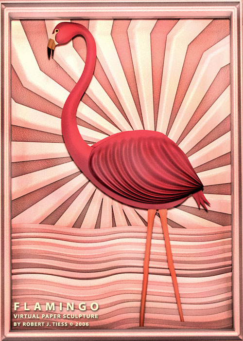 Flamingo - By Robert J. Tiess