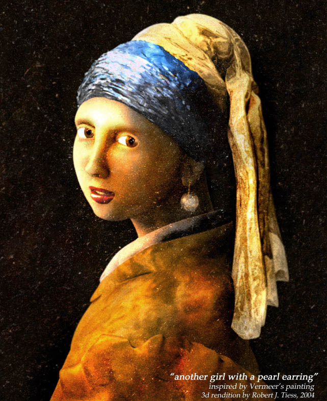 Another Girl with a Pearl Earring - By Robert J. Tiess