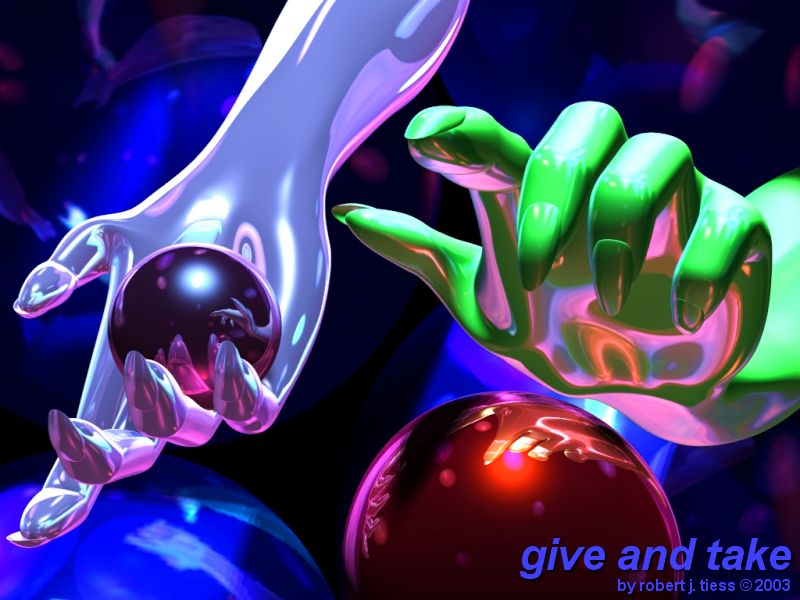 Give and Take2 - By Robert J. Tiess