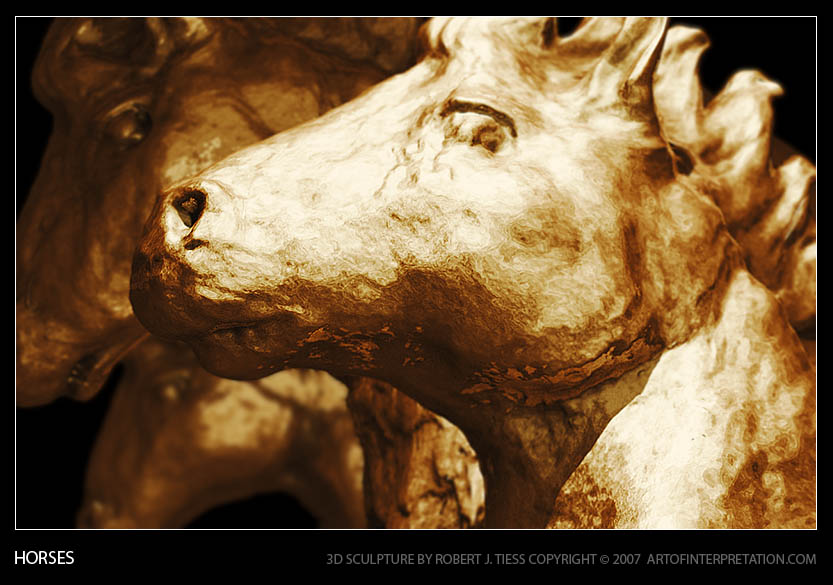 Horses - By Robert J. Tiess