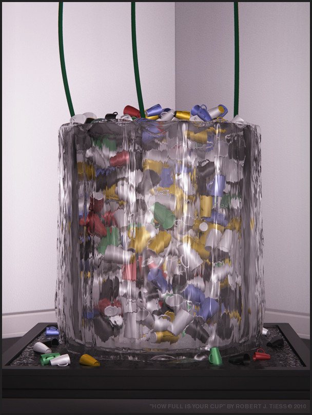 How Full Is Your Cup - By Robert J. Tiess