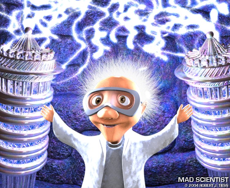 Mad Scientist - By Robert J. Tiess