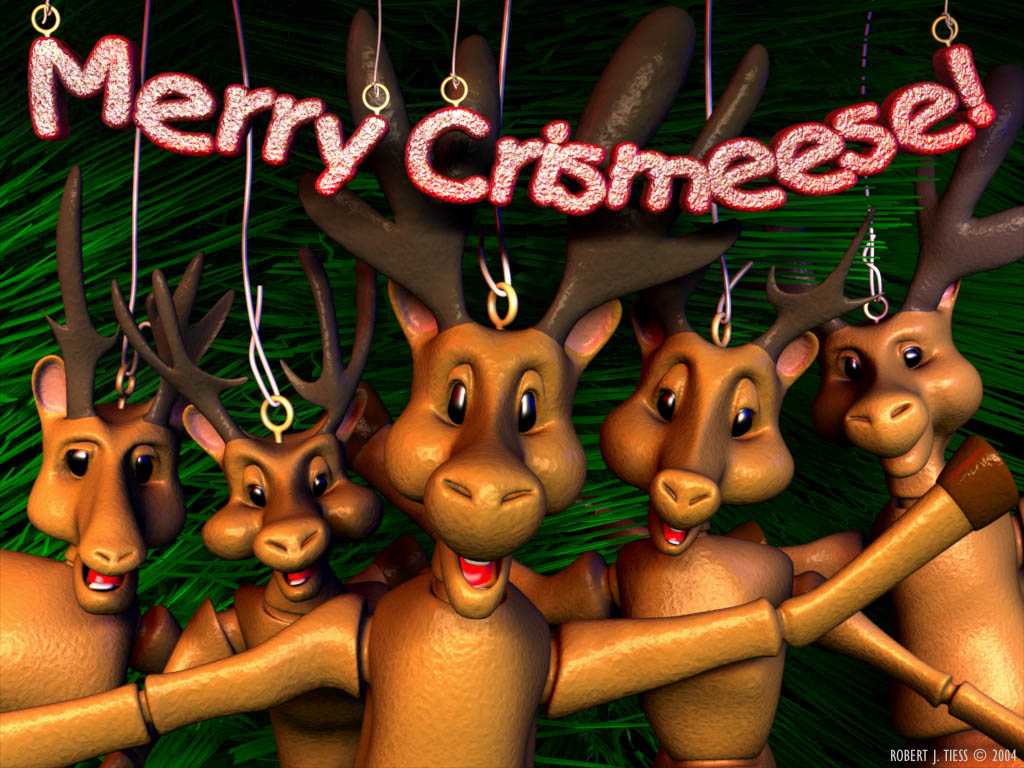 Merry Chrismeese - By Robert J. Tiess