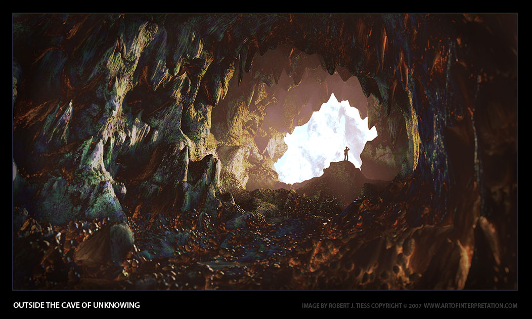 Outside the Cave of Unknowing - By Robert J. Tiess