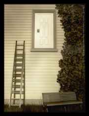 Some Wait for Stairs; Others Grab a Ladder