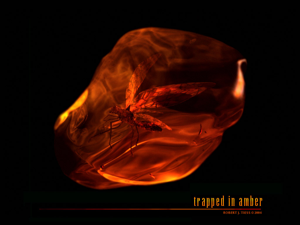 Trapped in Amber - By Robert J. Tiess