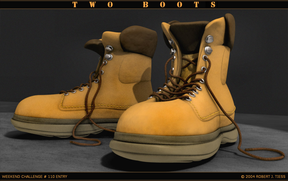 Two Boots - By Robert J. Tiess