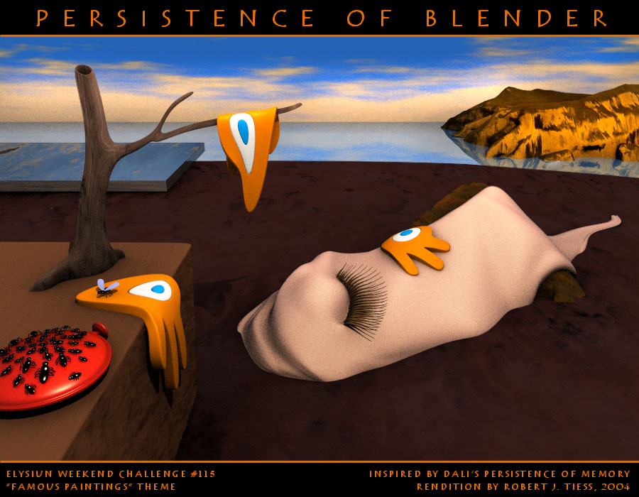 Persistence of Blender - By Robert J. Tiess