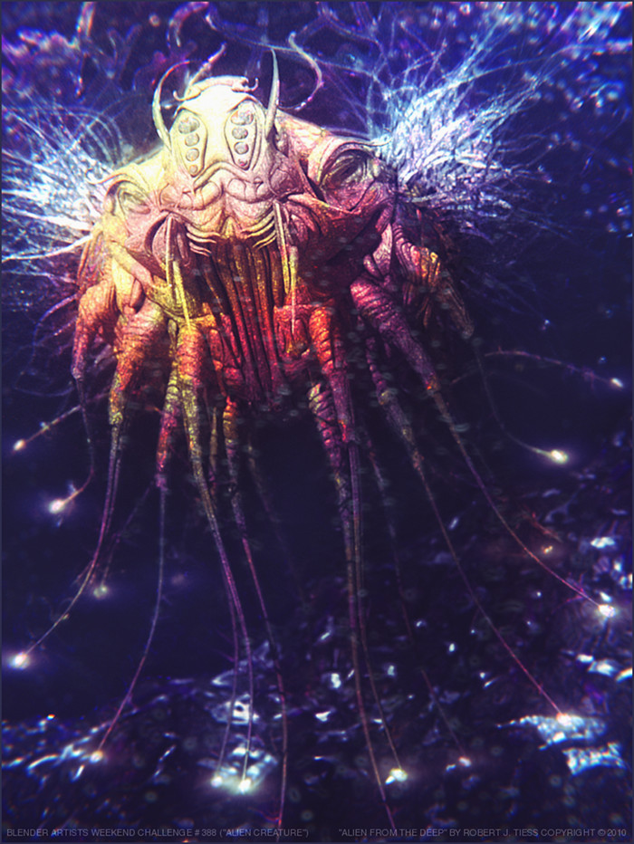 Alien from the Deep - By Robert J. Tiess