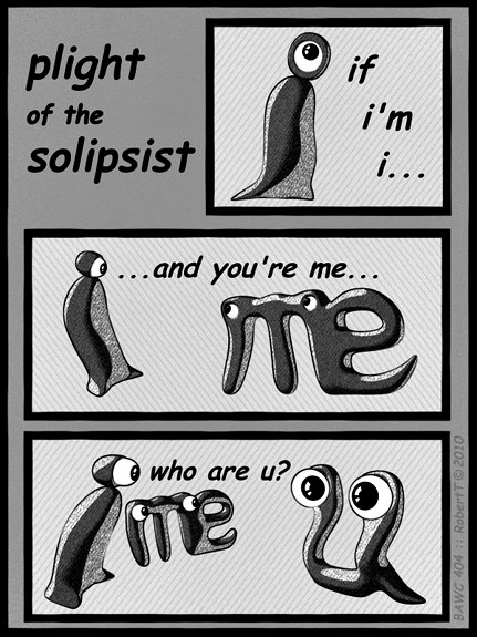 Plight of the Solipsist - By Robert J. Tiess