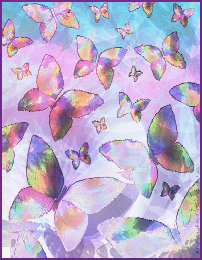 Butterflies - By Robert J. Tiess