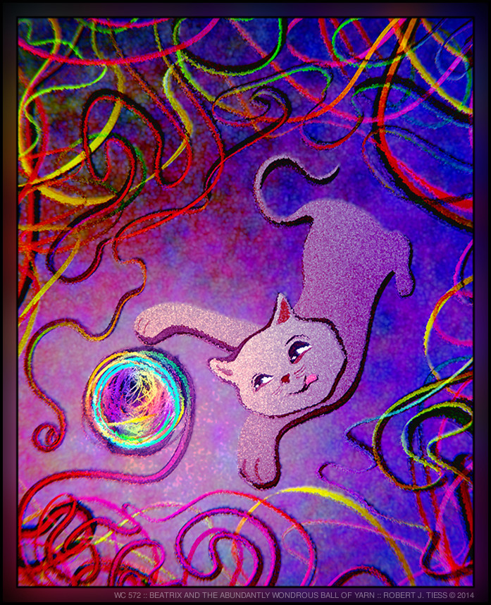 Beatrix and the Abundantly Wondrous Ball of Yarn - By Robert J. Tiess