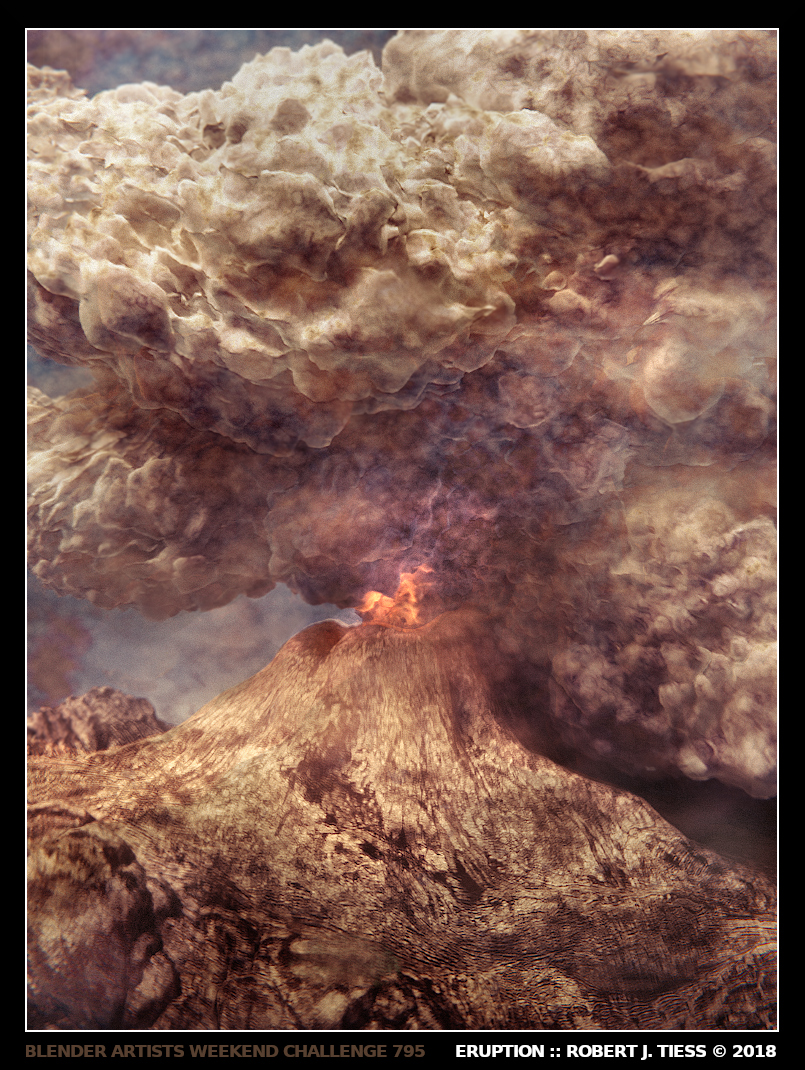 Eruption - By Robert J. Tiess