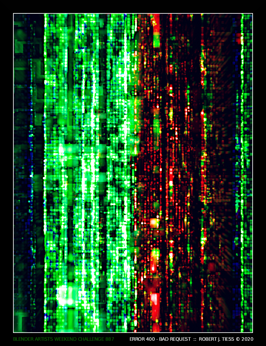 Error 400 - Bad Request - By Robert J. Tiess