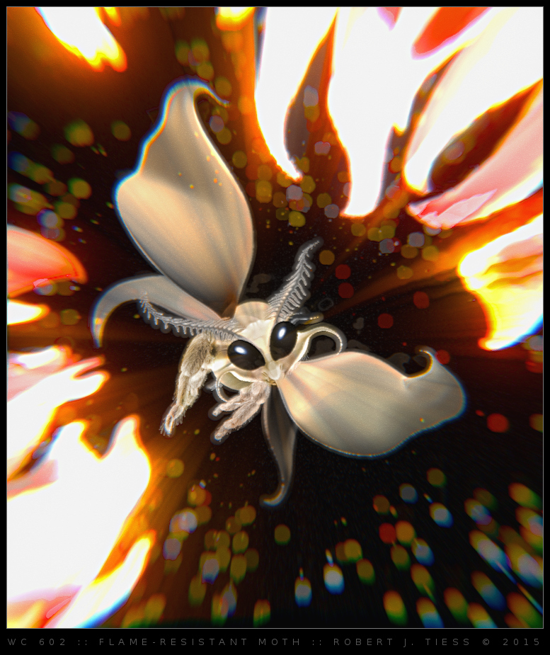 Flame-Resistant Moth - By Robert J. Tiess