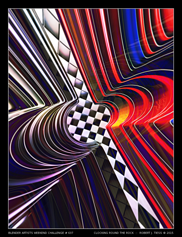 Clocking Round the Rock - By Robert J. Tiess