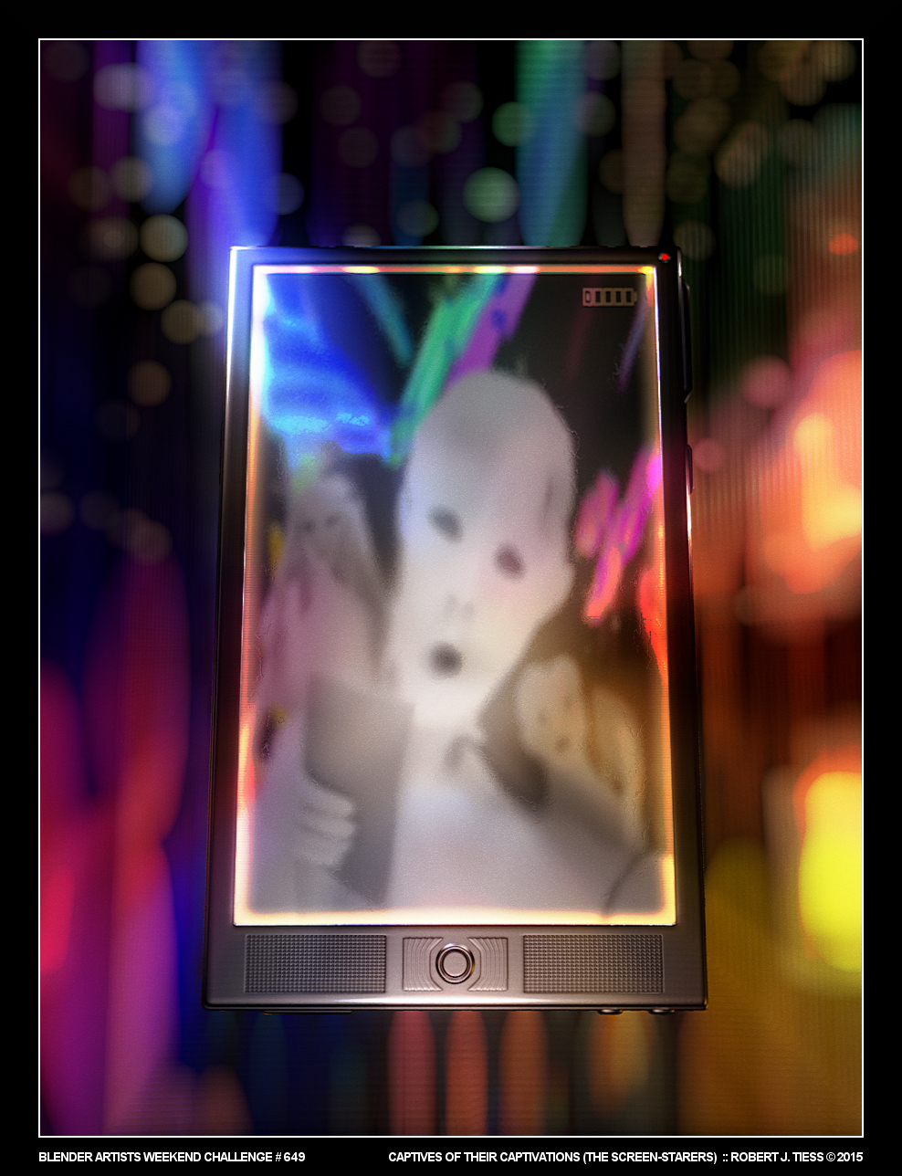 Captives of Their Captivations (The Screen-Starers) - By Robert J. Tiess