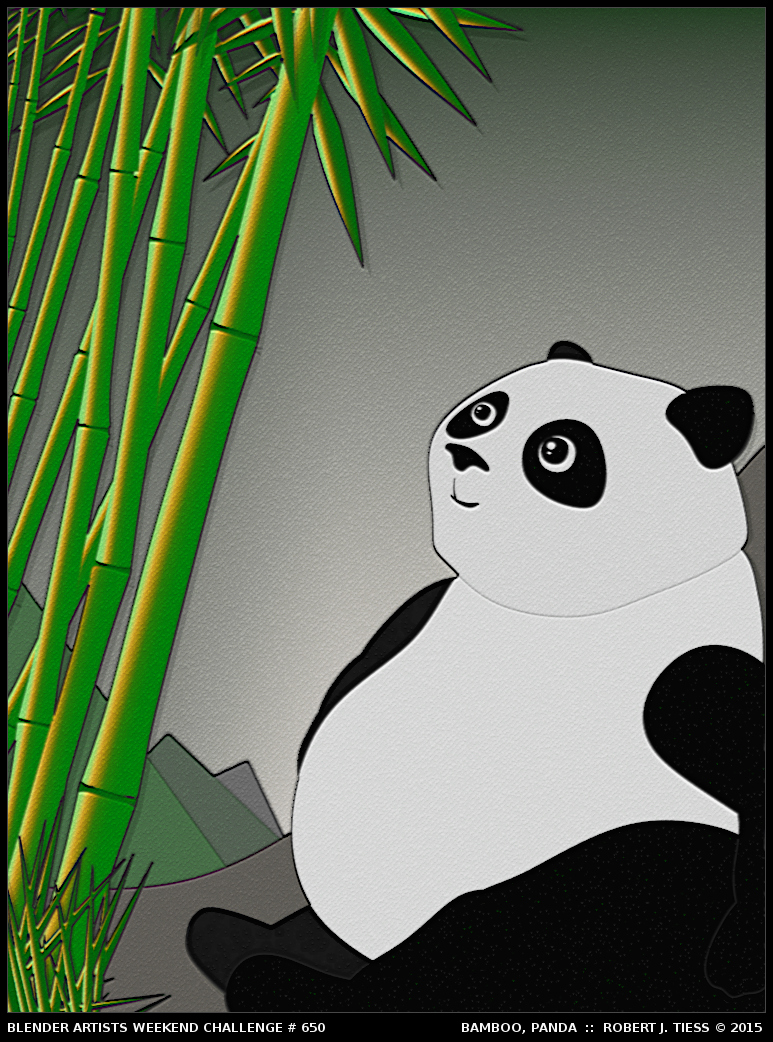 Bamboo, Panda - By Robert J. Tiess