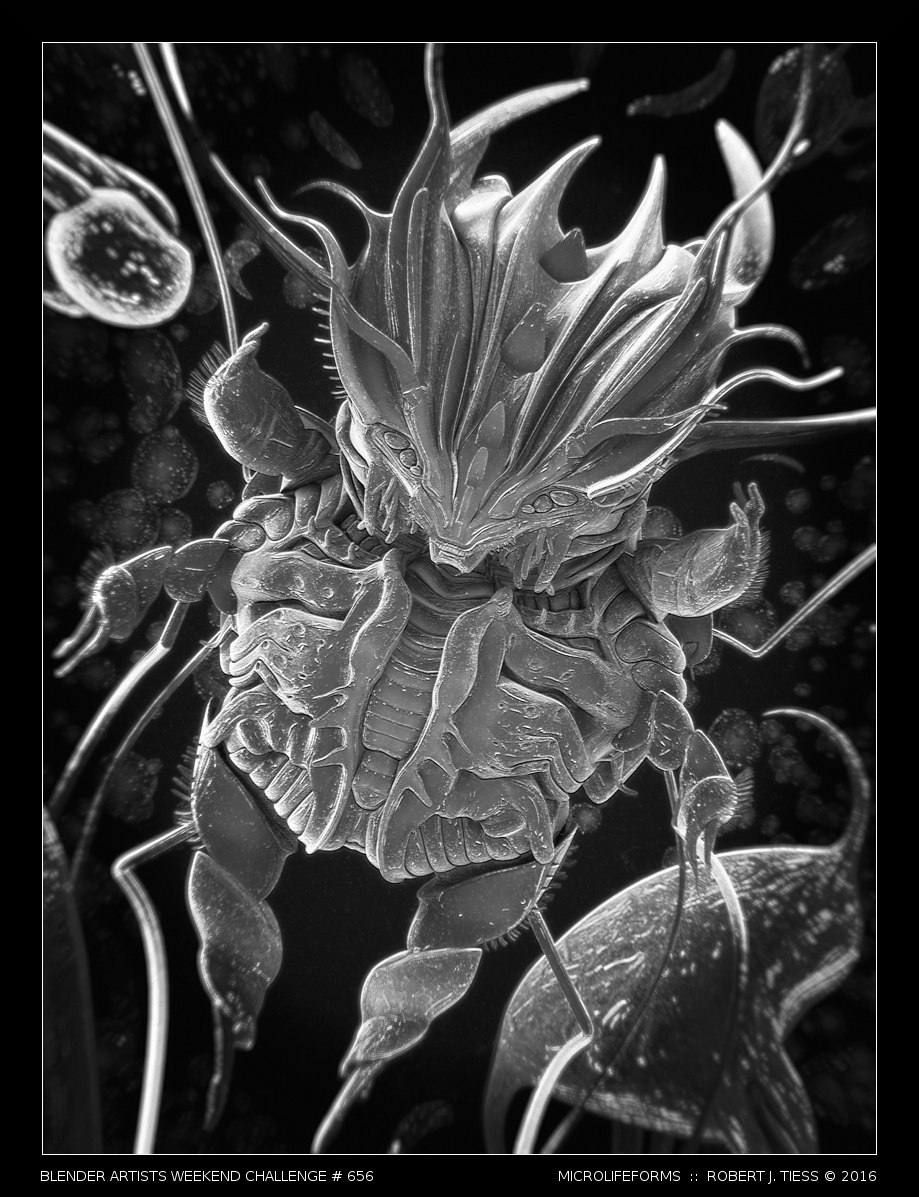 Microlifeforms - By Robert J. Tiess