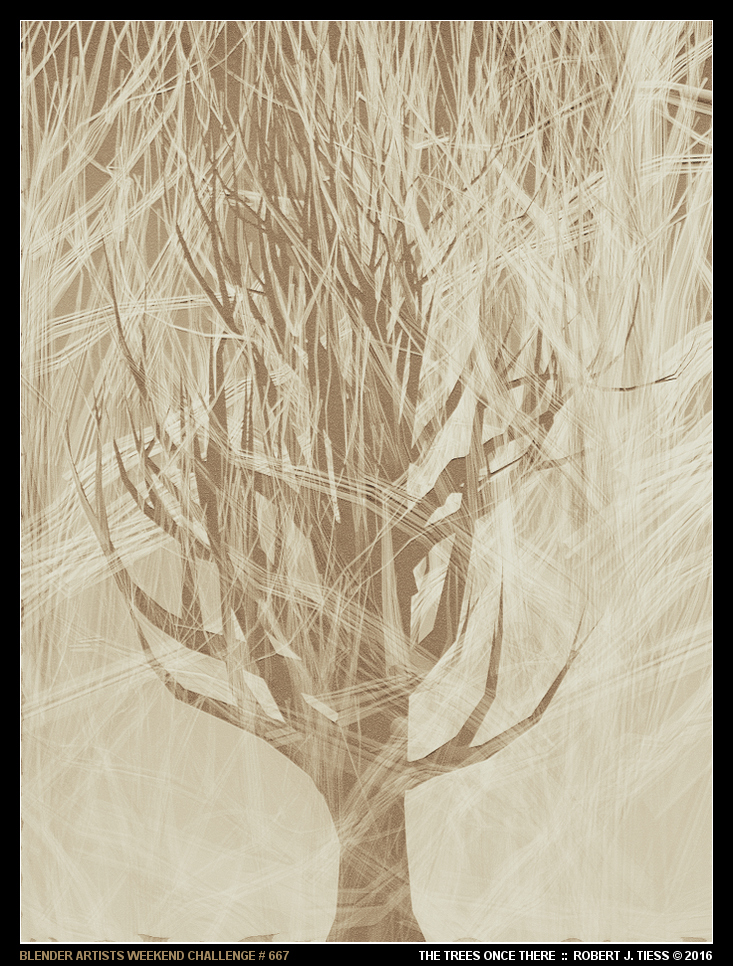 The Trees Once There - By Robert J. Tiess