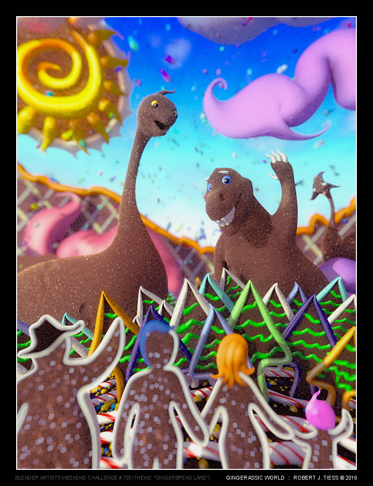 Gingerassic World - By Robert J. Tiess