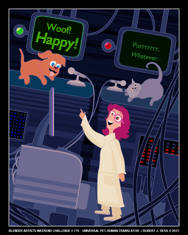 Universal Pet-Human Translator - By Robert J. Tiess