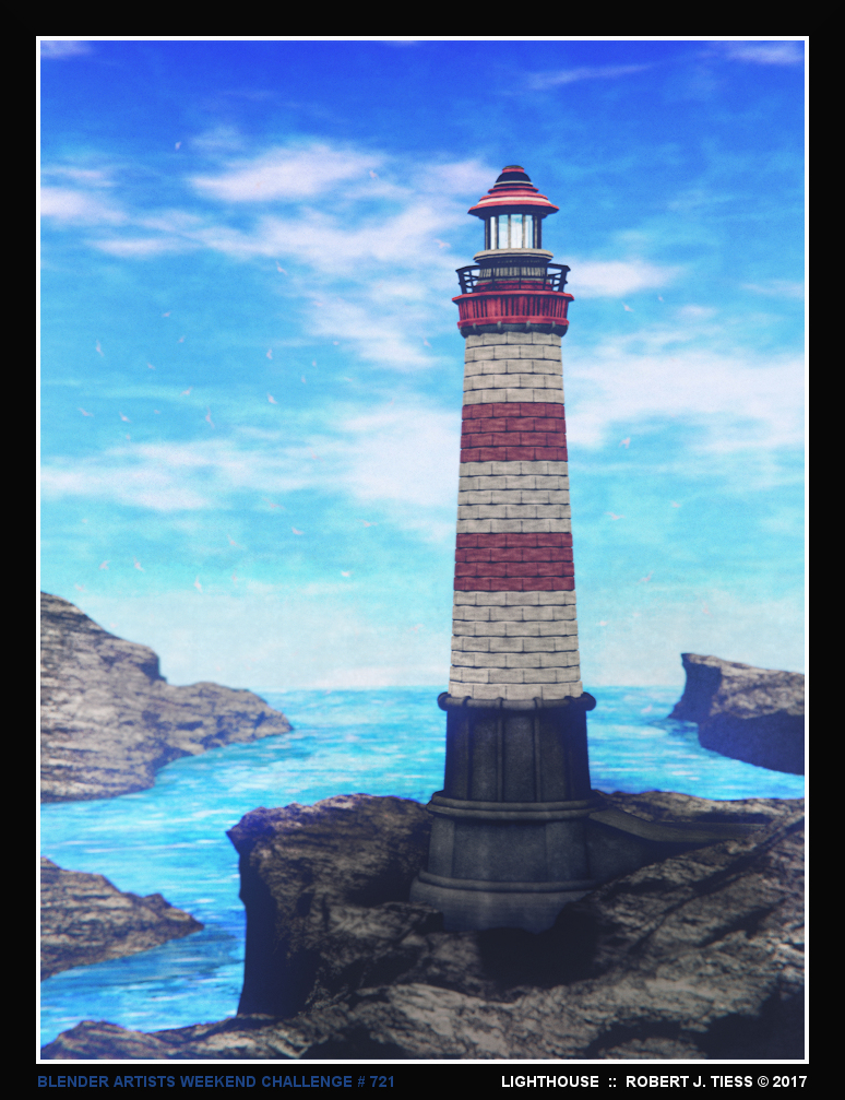 Lighthouse - By Robert J. Tiess