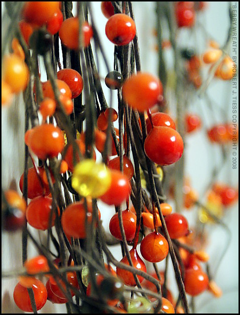Berry Wreath - By Robert J. Tiess