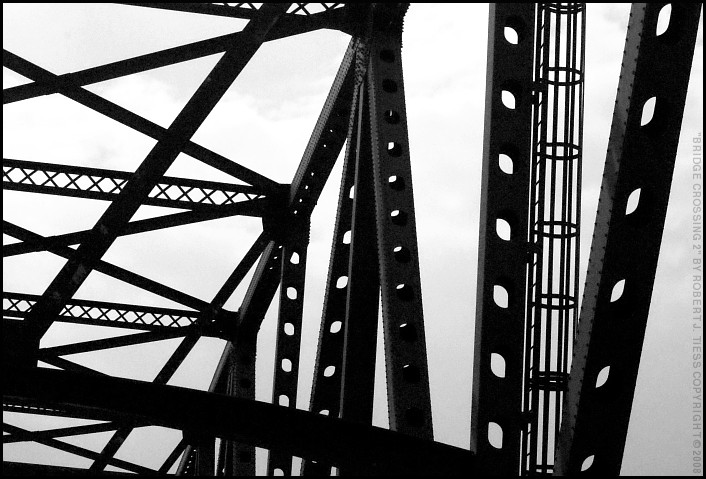 Bridge Crossing (2) - By Robert J. Tiess