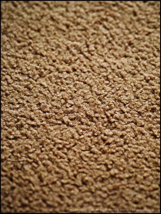 Carpet Closeup - By Robert J. Tiess