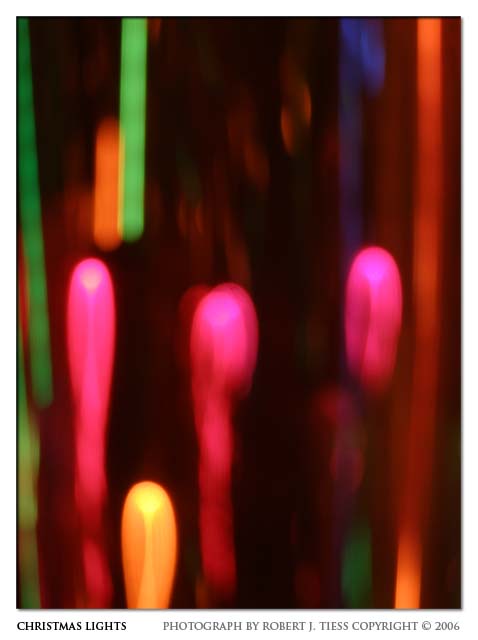 Christmas Lights - By Robert J. Tiess