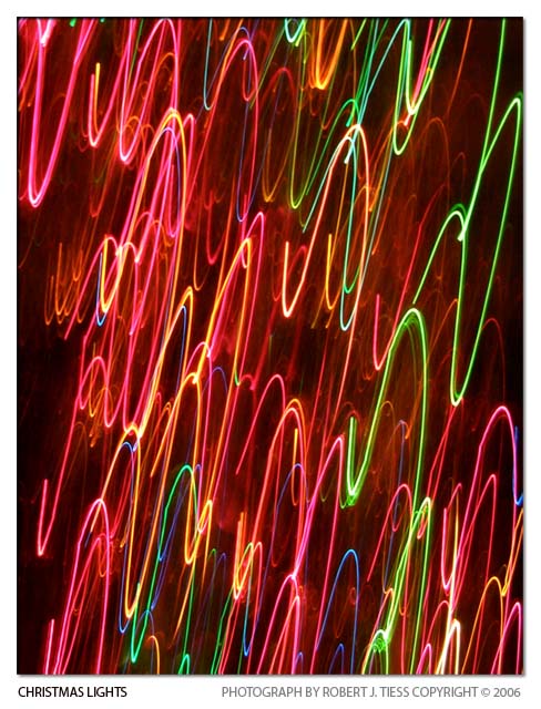 Christmas Lights - By Robert J. Tiess