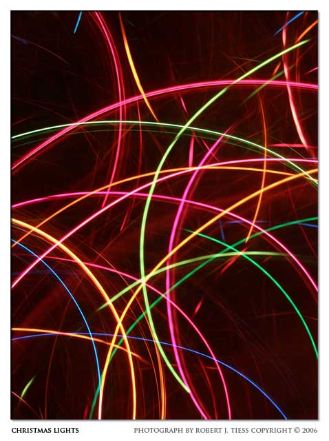 Christmas Lights - By Robert J. Tiess