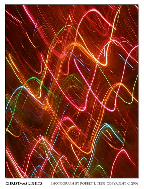 Christmas Lights - By Robert J. Tiess