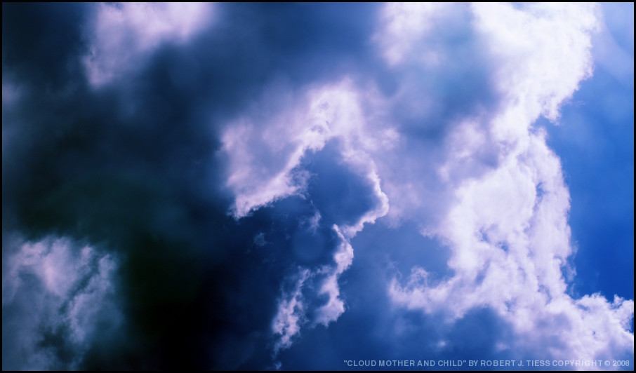 Cloud Mother and Child - By Robert J. Tiess