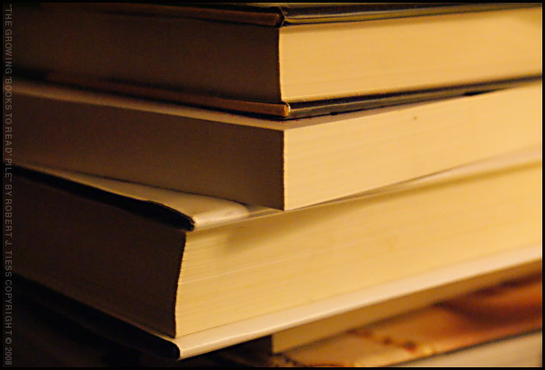 The Growing Pile of Books to Read - By Robert J. Tiess