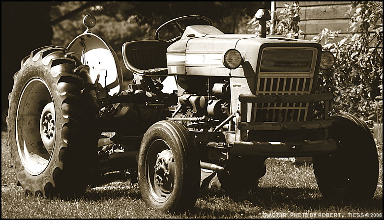 Tractor - By Robert J. Tiess