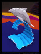 Origami Dolphin